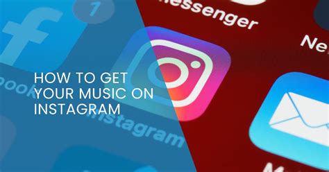 how to get your music on instagram